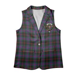 ScotsTee Shop Scottish Nairn Women's Tartan Sleeveless Blazer Suit Vest