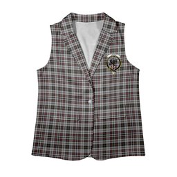 ScotsTee Shop Scottish Little Arisaid Women's Tartan Sleeveless Blazer Suit Vest
