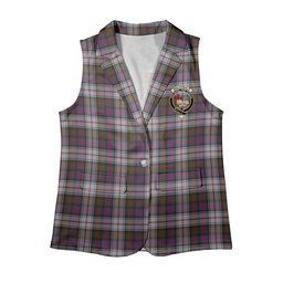 ScotsTee Shop Scottish MacDonald Dress 2 Women's Tartan Sleeveless Blazer Suit Vest