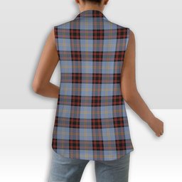 ScotsTee Shop Scottish Rutherford Ancient Women's Tartan Sleeveless Blazer Suit Vest
