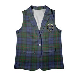 ScotsTee Shop Scottish Murray 1810 Women's Tartan Sleeveless Blazer Suit Vest