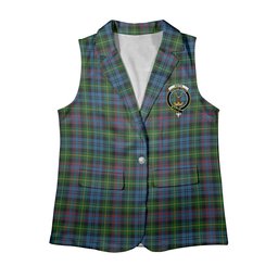 ScotsTee Shop Scottish Keith 1 Women's Tartan Sleeveless Blazer Suit Vest