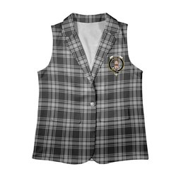 ScotsTee Shop Scottish Menzies 1938 Women's Tartan Sleeveless Blazer Suit Vest