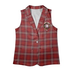 ScotsTee Shop Scottish Ramsay Angus & Mearns Women's Tartan Sleeveless Blazer Suit Vest
