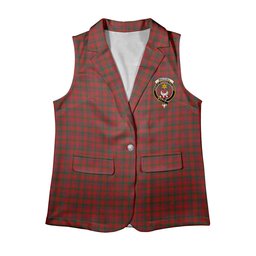 ScotsTee Shop Scottish MacColl Modern(1) Women's Tartan Sleeveless Blazer Suit Vest