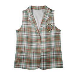 ScotsTee Shop Scottish McBain Dress Ancient Women's Tartan Sleeveless Blazer Suit Vest