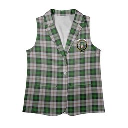 ScotsTee Shop Scottish Ross Arisaid Women's Tartan Sleeveless Blazer Suit Vest