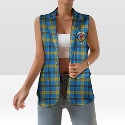 ScotsTee Shop Scottish Laing SC Women's Tartan Sleeveless Blazer Suit Vest