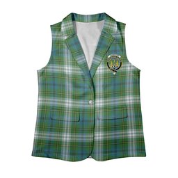 ScotsTee Shop Scottish Johnstone Dress Ancient Women's Tartan Sleeveless Blazer Suit Vest