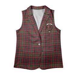 ScotsTee Shop Scottish Innes 1 Women's Tartan Sleeveless Blazer Suit Vest