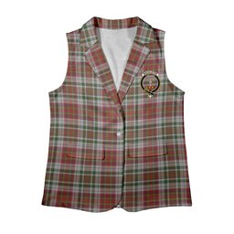 ScotsTee Shop Scottish MacAlister Dress Women's Tartan Sleeveless Blazer Suit Vest