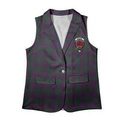 ScotsTee Shop Scottish Wilsons 211 Women's Tartan Sleeveless Blazer Suit Vest