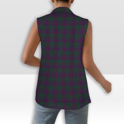 ScotsTee Shop Scottish Wilsons 211 Women's Tartan Sleeveless Blazer Suit Vest