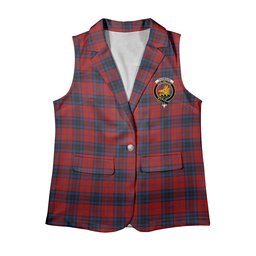 ScotsTee Shop Scottish Thomson Bonner Women's Tartan Sleeveless Blazer Suit Vest