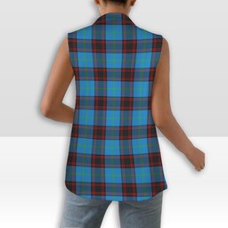ScotsTee Shop Scottish Wedderburn Ancient Women's Tartan Sleeveless Blazer Suit Vest