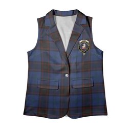 ScotsTee Shop Scottish Hume Women's Tartan Sleeveless Blazer Suit Vest