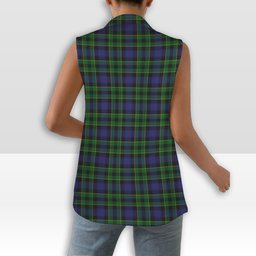 ScotsTee Shop Scottish Mowat Women's Tartan Sleeveless Blazer Suit Vest