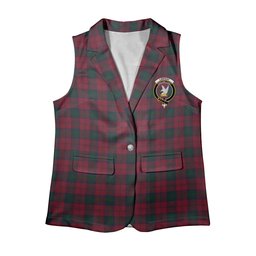 ScotsTee Shop Scottish Lindsay 1 Women's Tartan Sleeveless Blazer Suit Vest