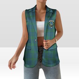 ScotsTee Shop Scottish Montgomery Ancient Women's Tartan Sleeveless Blazer Suit Vest