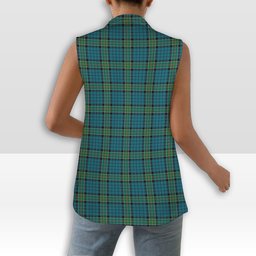 ScotsTee Shop Scottish Kirkpatrick Women's Tartan Sleeveless Blazer Suit Vest