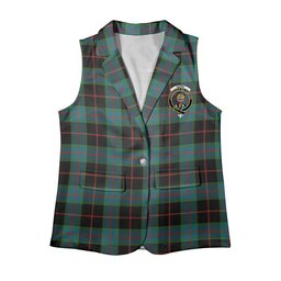 ScotsTee Shop Scottish Nairn Ancient Women's Tartan Sleeveless Blazer Suit Vest
