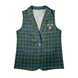ScotsTee Shop Scottish Lamont Women's Tartan Sleeveless Blazer Suit Vest