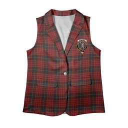 ScotsTee Shop Scottish MacSwan Women's Tartan Sleeveless Blazer Suit Vest