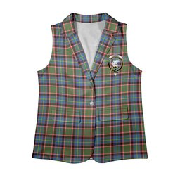 ScotsTee Shop Scottish Norvel Women's Tartan Sleeveless Blazer Suit Vest