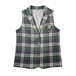 ScotsTee Shop Scottish MacCallum Dress Modern Women's Tartan Sleeveless Blazer Suit Vest