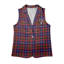 ScotsTee Shop Scottish Pennycook Modern Women's Tartan Sleeveless Blazer Suit Vest