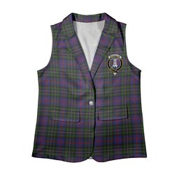 ScotsTee Shop Scottish MacCallum of Berwick Women's Tartan Sleeveless Blazer Suit Vest
