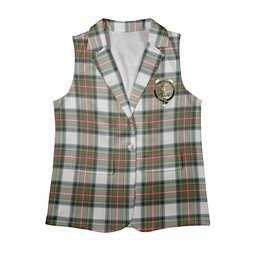 ScotsTee Shop Scottish Stewart Dress Ancient Women's Tartan Sleeveless Blazer Suit Vest