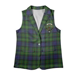 ScotsTee Shop Scottish Rollo Women's Tartan Sleeveless Blazer Suit Vest