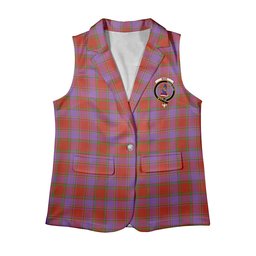 ScotsTee Shop Scottish Mair Ancient Women's Tartan Sleeveless Blazer Suit Vest