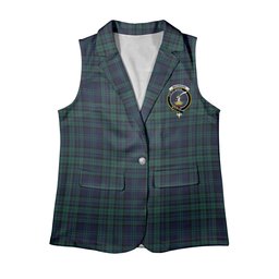 ScotsTee Shop Scottish Matheson Hunting Modern Women's Tartan Sleeveless Blazer Suit Vest