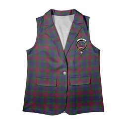 ScotsTee Shop Scottish Mar Dress - TD Women's Tartan Sleeveless Blazer Suit Vest