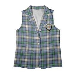 ScotsTee Shop Scottish McDowall Ancient Women's Tartan Sleeveless Blazer Suit Vest