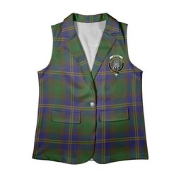 ScotsTee Shop Scottish Strang of Balkaskie Women's Tartan Sleeveless Blazer Suit Vest