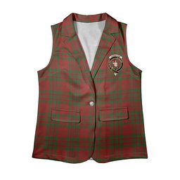 ScotsTee Shop Scottish Livingstone 2 Women's Tartan Sleeveless Blazer Suit Vest