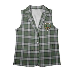 ScotsTee Shop Scottish McLaren Dress Women's Tartan Sleeveless Blazer Suit Vest