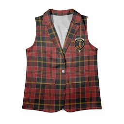 ScotsTee Shop Scottish MacAlister of Skye Women's Tartan Sleeveless Blazer Suit Vest