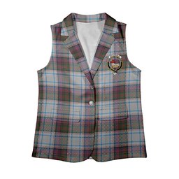ScotsTee Shop Scottish McDonald Dress Ancient Women's Tartan Sleeveless Blazer Suit Vest
