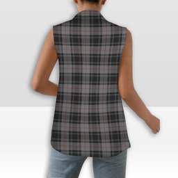 ScotsTee Shop Scottish Moffat Modern Women's Tartan Sleeveless Blazer Suit Vest