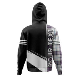ScotsTee Shop Scottish Alexander of Menstry Dress Ancient Clan Crest Tartan Hoodie Quarter Personalized