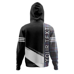 ScotsTee Shop Scottish Anderson Old Weathered Clan Crest Tartan Hoodie Quarter Personalized