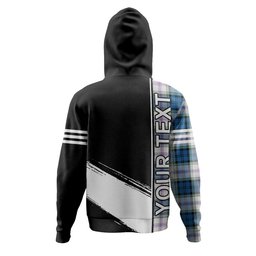 ScotsTee Shop Scottish Baird Dress Dance (Baines Dress Dance) Clan Crest Tartan Hoodie Quarter Personalized