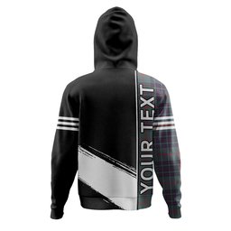 ScotsTee Shop Scottish Aiton Weathered Clan Crest Tartan Hoodie Quarter Personalized
