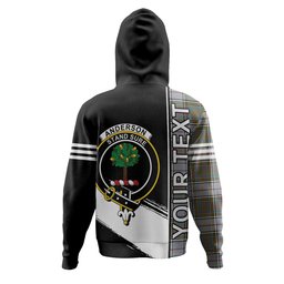 ScotsTee Shop Scottish Anderson Ross Ancient Clan Crest Tartan Hoodie Quarter Personalized