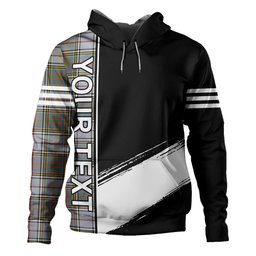 ScotsTee Shop Scottish Anderson Ross Ancient Clan Crest Tartan Hoodie Quarter Personalized