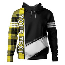ScotsTee Shop Scottish Barclay Dress Modern Clan Crest Tartan Hoodie Quarter Personalized